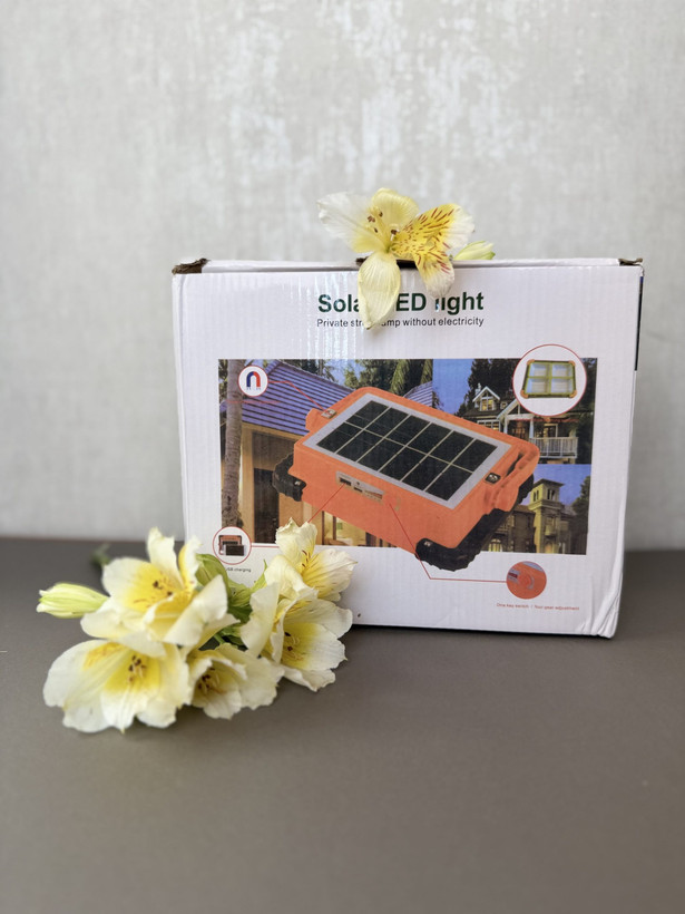 چراغ خورشیدی سولار Solar LED Light اورجینال | 4 باتری 288 لامپ ضداب